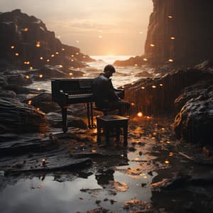 Oasis De Relajación Con Gotas De Lluvia De Piano - Ciudad de la nube