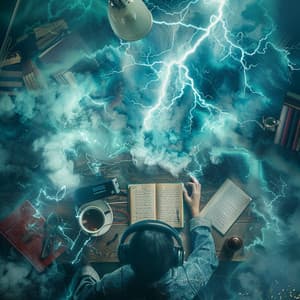 Binaural Work Harmony: Thunder Concentration - Study Power