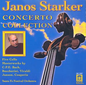 Cello Recital: Starker, Janos - Bach, C.P.E. Boccherini, L. / Vivaldi, A. Janson, J.-B.-A.-J. / Couperin, F. - János Starker