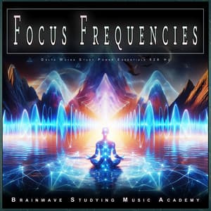 Focus Frequencies: Delta Waves Study Power Essentials 528 Hz - Brainwave Studying Music Academy