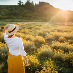Sanctuary Sunset: Nature's Ethereal Melodic Retreat - Naturalis