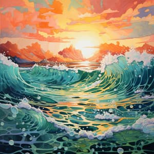 Armonía Tranquila Junto Al Agua: Relajación Oceánica - Audio consciente