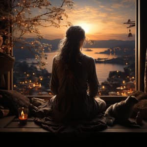 Lluvia Meditativa: Melodía De La Armonía De Meditación - Aire relajante