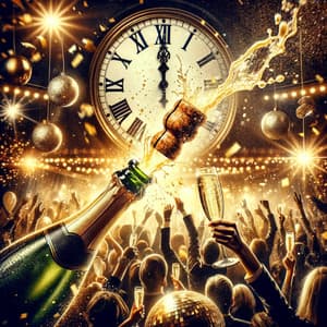 Happy New Year: Open Champagne - Saxophone