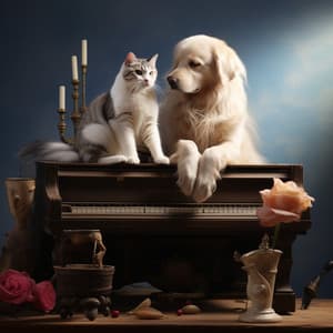 Piano Pets Delight: Happy Home Melody - Raining for Calm Pets