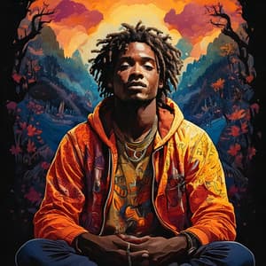 The Calm Within: Hip Hop Meditation Journey - Harmony in Lofi