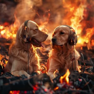 Canine by the Fire: Soothing Music for Dogs - Barky