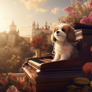 Piano Music: Dogs Joyful Melodic Spirits - Music For Dogs With Anxiety