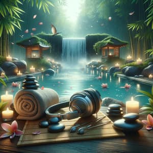 Rippling Calm: Binaural Massage Melodies - Phascoi