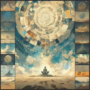 Wisdom's Descent: Nature's Lecture Series Beneath the Waterfall's Flow - Meditation Zen