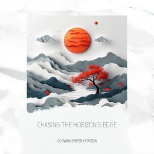 Chasing the Horizon’s Edge - Glowing Paper Horizon