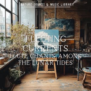 Fleeting Currents: Flute Chants Among the Lunar Tides - Nature Sounds & Music Library