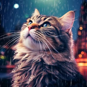 Rains Serene Cat Haven: Nature's Purr-fect Harmony - Nature's Noise