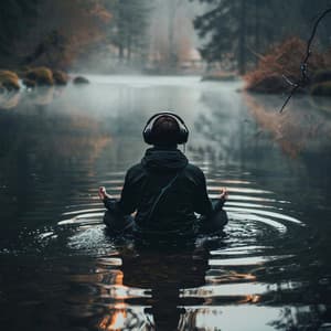 Meditative Waters: Calm Music Streams - Quiet Meditation Music