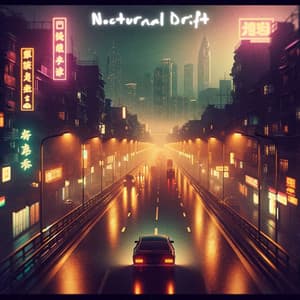 Nocturnal Drift: Electronic Echoes in the Chill of Night - Cool Chillout Zone
