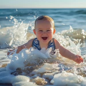 Arrullos Del Océano: Sonidos Gentiles Para Bebés - Jardín de Canciones de Cuna