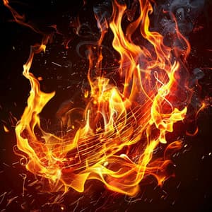 Burning Chords: Fire Music Fusion - Binaural Lazers