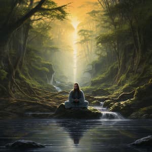 Music for River: Meditation Ripples Symphony - Natural Healing Music Zone