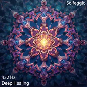 432 Hz Deep Healing Meditation: Relaxation, Sleep & Inner Peace - Solfeggio