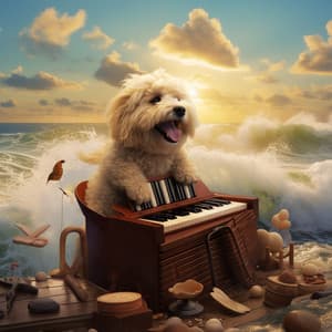 Ocean Dogs: Canine Wave Symphonies - Music for Quiet Moments