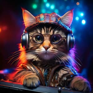 Deep Night: Hip Hop Beats for Cats - Gentle Lofi Music