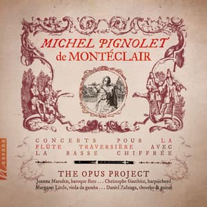Montéclair: Concerts for Flute & Continuo - Michel Pignolet de Montéclair
