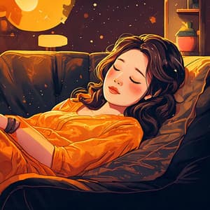Peaceful Lofi: Night Sounds for Sleep - Fall Lofi