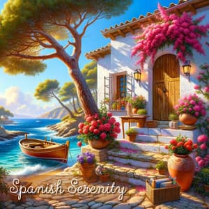 Spanish Serenity: Bossa Jazz and Sea Wave - Summertime Music Paradise