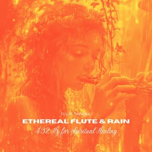 Ethereal Flute & Rain: 432 Hz for Spiritual Healing - Flute Sonique