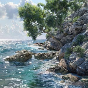 Binaural Ocean for Cats: Soothing Sea Melodies - Catching Sleep