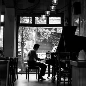 Panorama De Jazz: Ángulos Amplios - Cafetería Jazz Piano Escalofriante