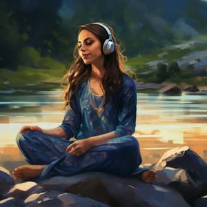 Stereo Peace: Elevated Water Meditation Symphony - Solfeggio Sanctuary