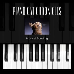 Piano Cat Chronicles: Musical Bonding - Jazz Music Therapy for Cats