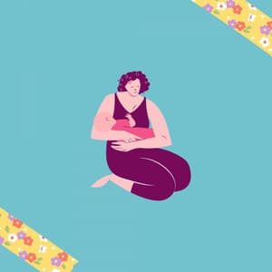 Backdrop for Calming Baby Lullaby - Children's Music Box