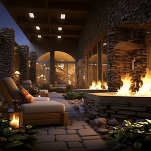 Soothing Flames: Spa Fire Melodies - Empty Space