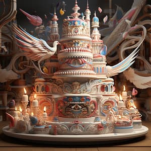 Birthday Cake - Happy Birthday