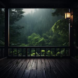 Mystical Rainfall Meditation: Serene Cascades Symphony - Calm Rain Music