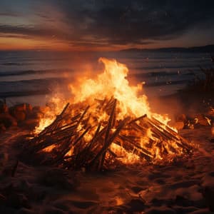 Baby's Fire Lullaby: Gentle Ember Tones - Lily's Corner