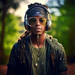 Bass and Flow: Timeless Hip Hop Beats - Relaxing Anime Lofi