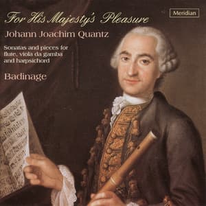 Quantz: For His Majesty's Pleasure - Johann Joachim Quantz