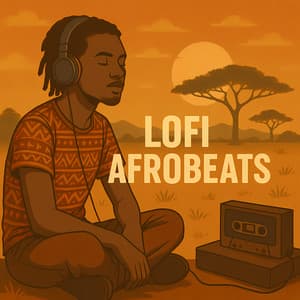 Lazy Lofi Afrobeats Funky Groovy African Lo Fi Hip Hop To Study Work Game - Lazy Vibes