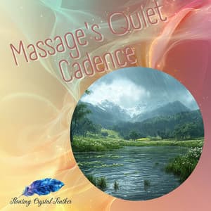 Massage's Quiet Cadence - Floating Crystal Feather