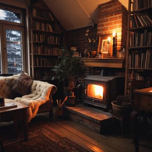 Relajante Música De Fuego: Llamas Para El Modo De Trabajo - Naturaleza Ruido