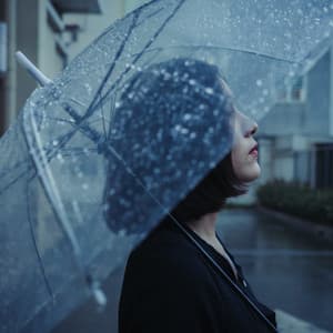 Work Oasis in the Rain: Relaxing Music Rainfall Symphony - Relax A Wave