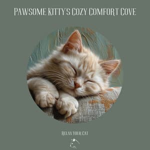 Pawsome Kitty's Cozy Comfort Cove - Relax Your Cat