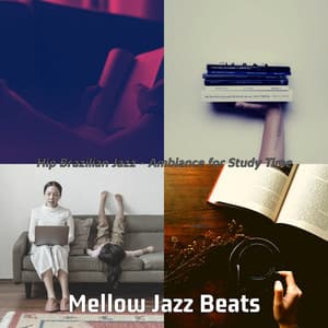 Hip Brazilian Jazz - Ambiance for Study Time - Mellow Jazz Beats