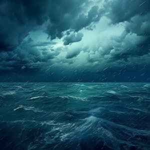 Binaural Oceanic Thunder: Relaxing Rain Ambiance - 432 Hz Frequencies