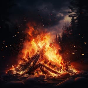 Study Beside the Fire: Gentle Ember Sounds - Brain Stimulation Consort