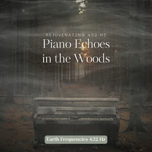 Rejuvenating 432 Hz Piano Echoes in the Woods - Earth Frequencies 432 Hz