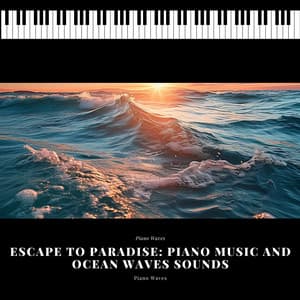 Escape to Paradise: Piano Music and Ocean Waves Sounds - Piano Waves